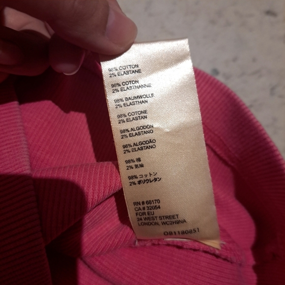 Anthropologie | Pink ribbed simple & cute scoop neck women's tank top - Picture 11 of 12